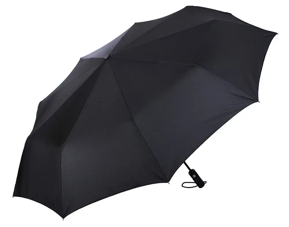 

Крепкий большой зонт Антиветер Три Слона (полный автомат)