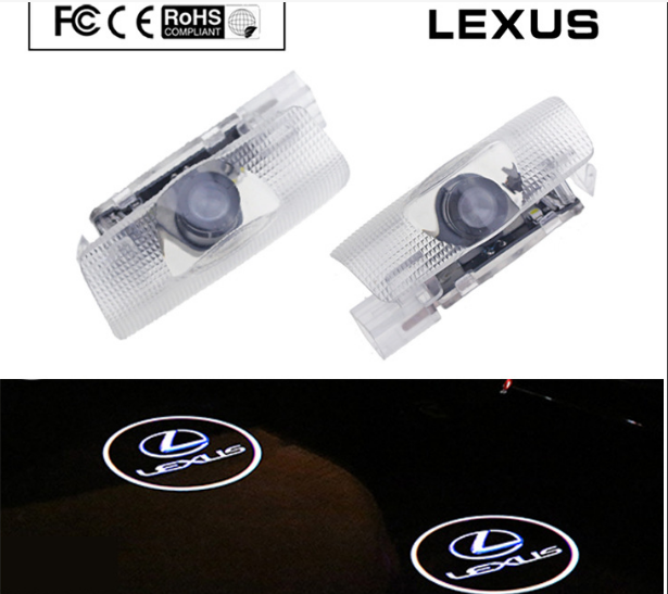 

Подсветка дверей с логотипом авто Lexus Лексус. Подсветка в двери led RX ES GX LS LX IS