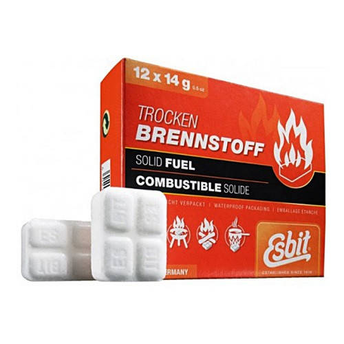

Сухое горючее Esbit 12шт*14g