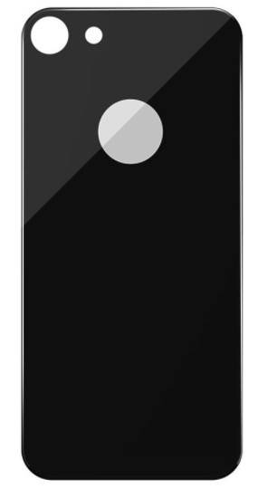 

Защитное стекло iPhone 8 Back 3D-на заднюю крышку, цвет - black