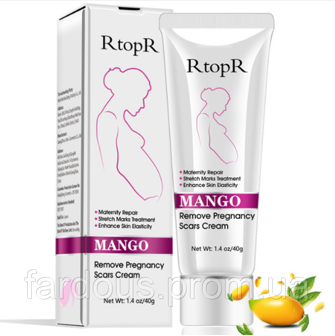 

Крем от растяжек при беременности с экстрактом Манго RtopR, 40 г Кладовка