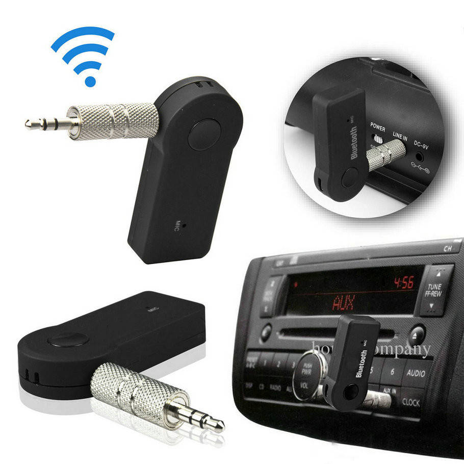 

Bluetooth AUX приемник, блютуз гарнитура, Черный
