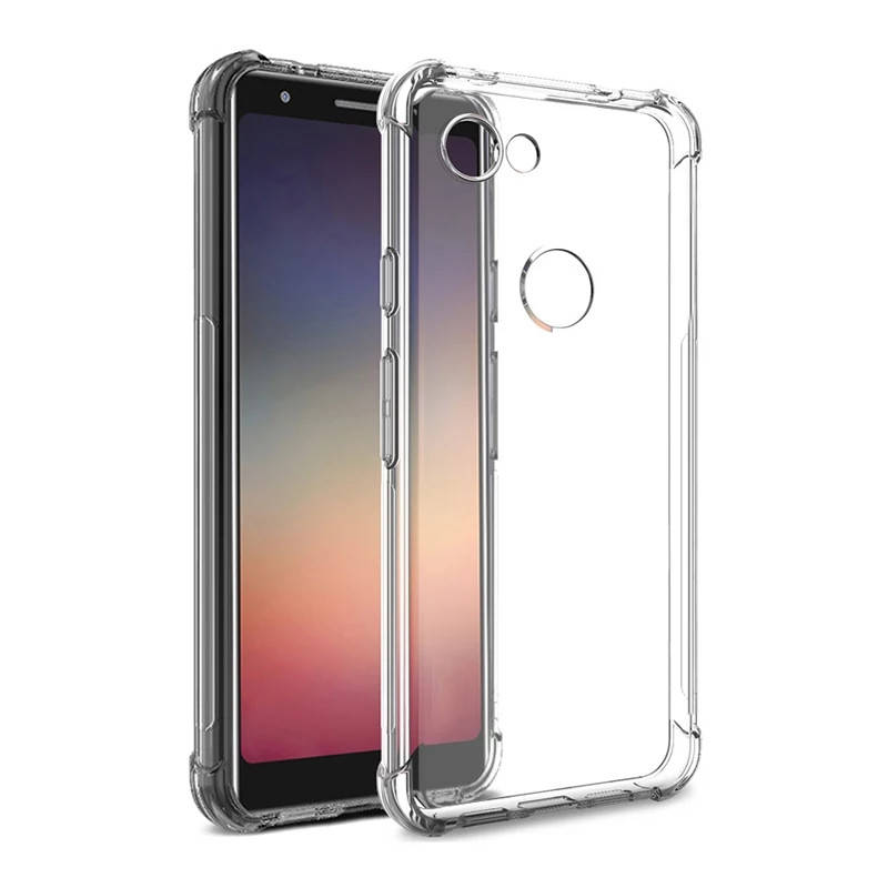 

Google Pixel 3a прозрачный силиконовый противоударный чехол Airbag TPU