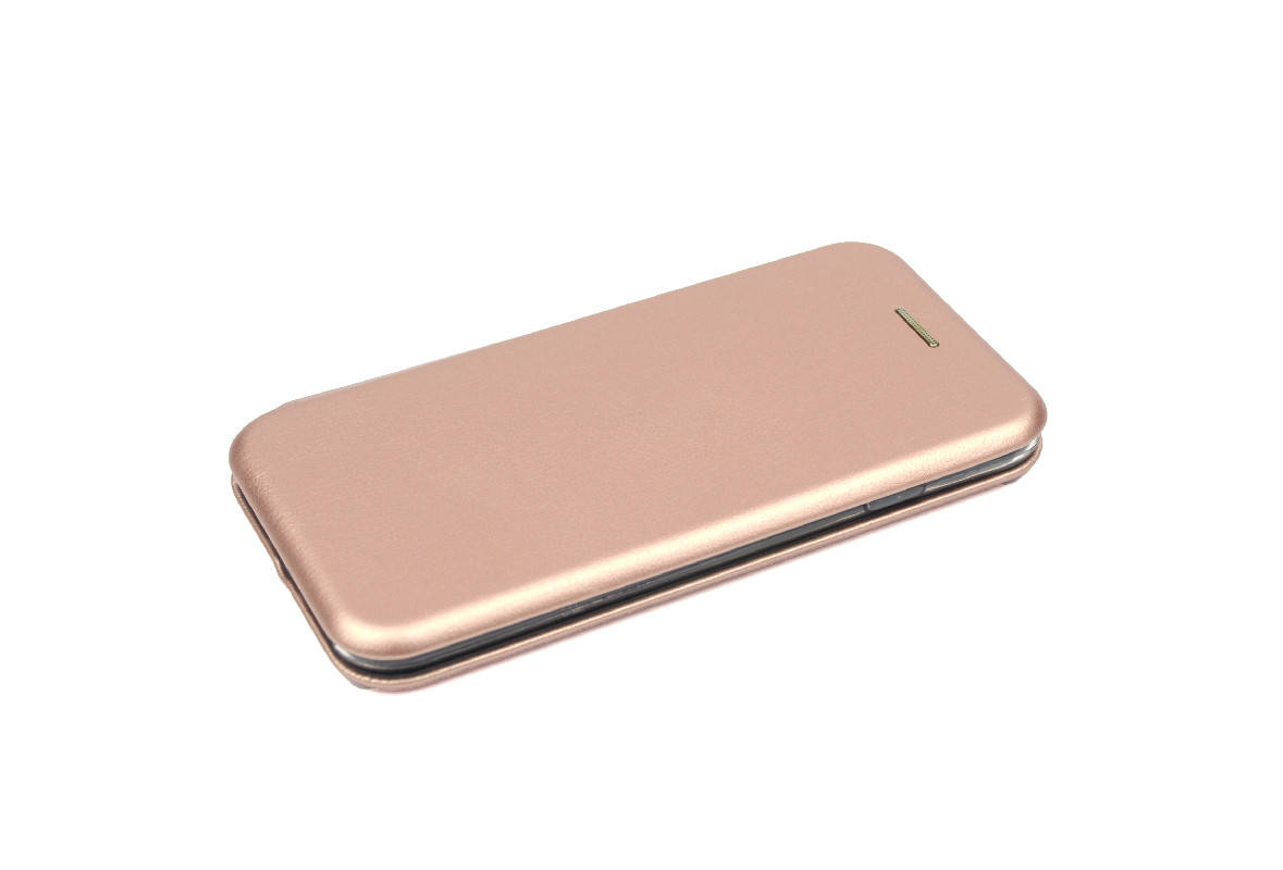 

Чехол-книжка для iPhone 7 / 8 кожаный Розово-золотой, Светло-розовый