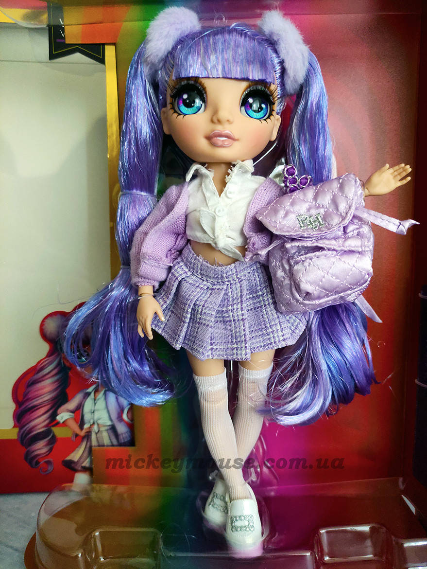 

Кукла Рейнбоу Хай серии Junior Вайолет Виллоу Rainbow High Violet Willow 580027 Пром-цена