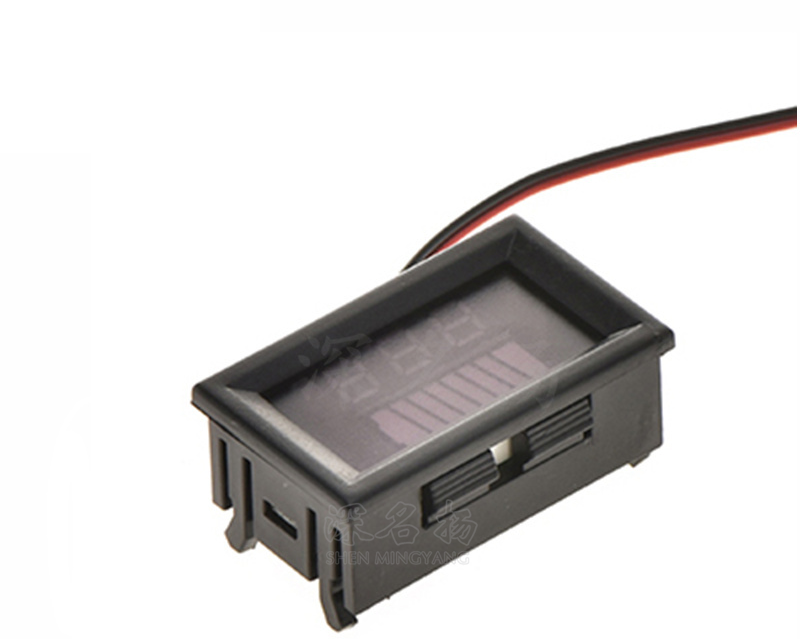 

DC вольтметр 12-60V с индикатором заряженности