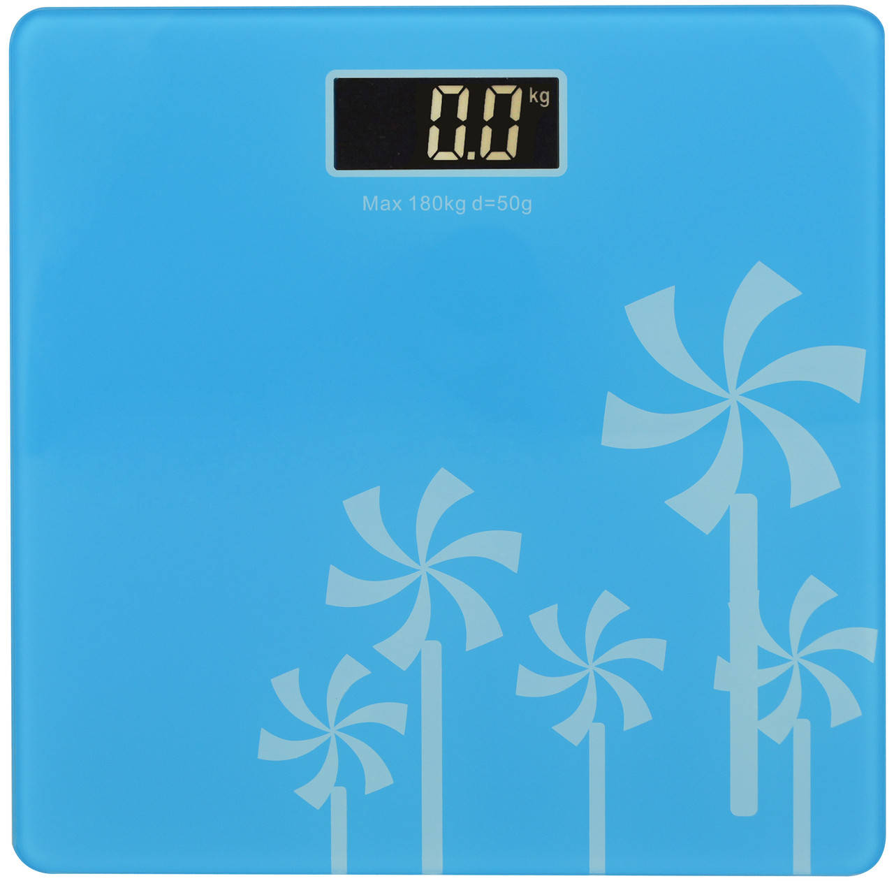 

Весы напольные стеклянные (квадратные) на 180 кг Domotec MS-1604 Blue (3272)