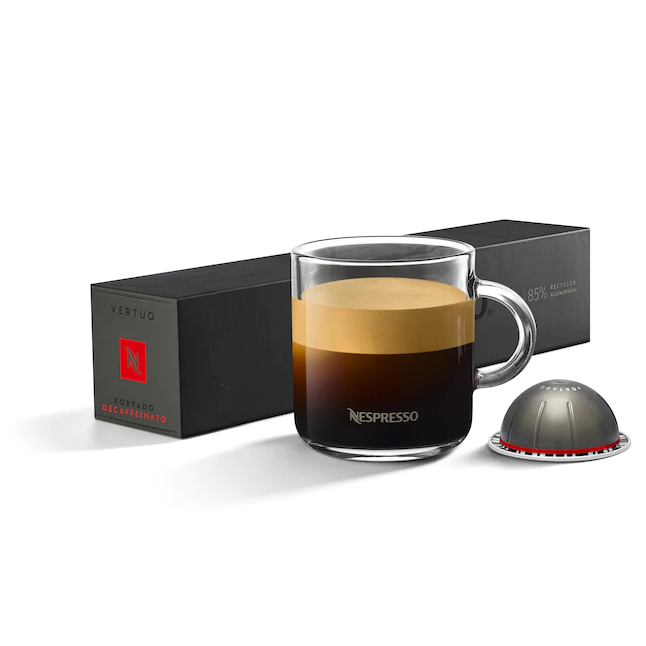 

Nespresso Vertuo Fortado Decaffeinato (10 капсул) - 150 мл