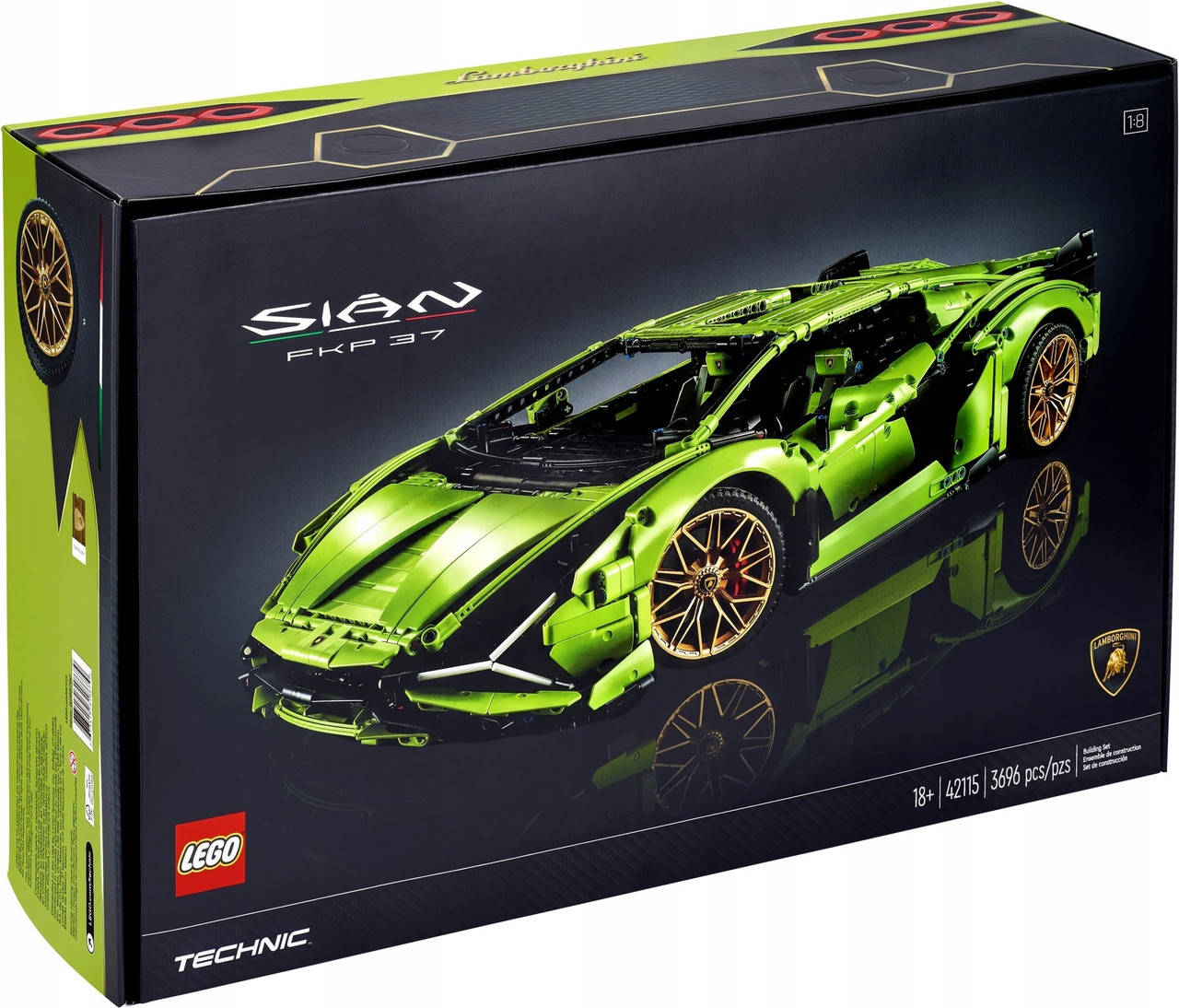 

Блоковий конструктор LEGO Technic Lamborghini Sian FKP 37 (42115)
