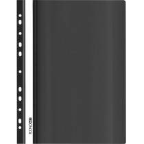 

Скоросшиватель пластиковый с перфорацией А4 Economix 31510-01 черный 30/300шт/уп