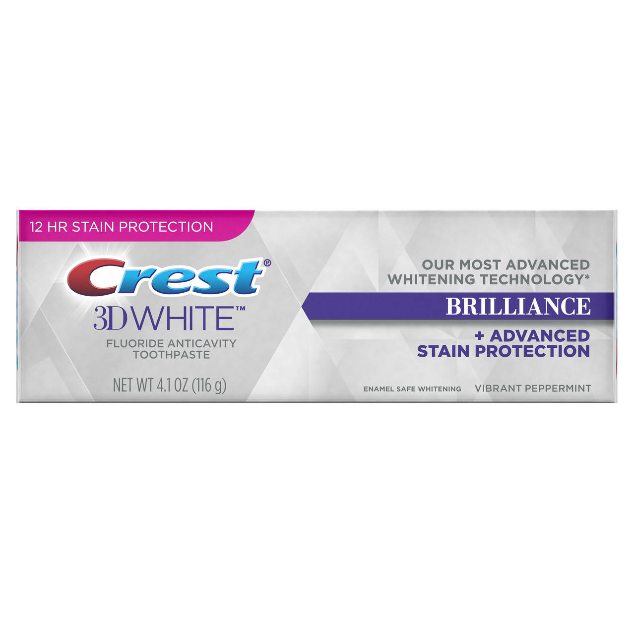 

Отбеливающая зубная паста, Crest 3D White Brilliance Advanced 116g из США оригинал