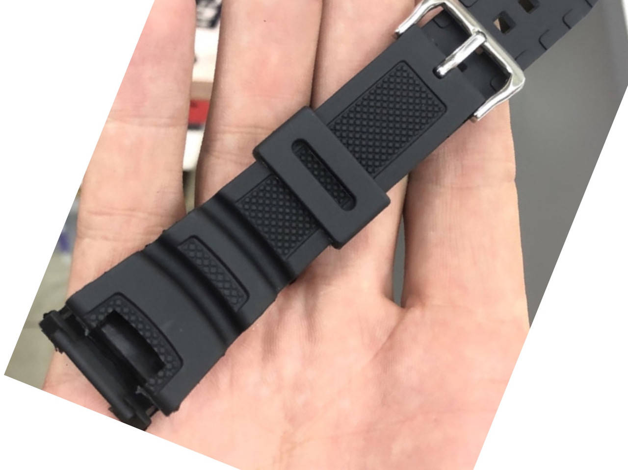 

РЕМЕШОК ДЛЯ ЧАСОВ БРАСЛЕТ casio sgw 100 каучук качество