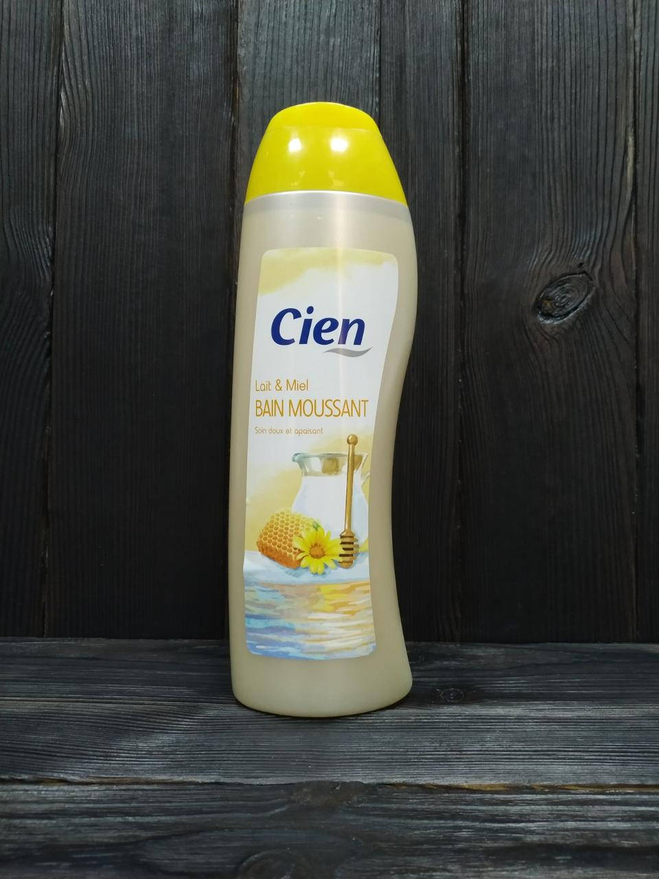 

Cien гель для душа / пена для ванны "Молоко с медом", 1 л