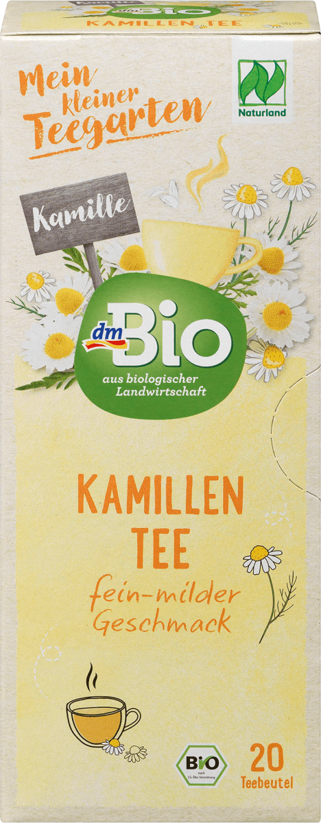 

Органический, травяной чай из ромашки dm Bio Naturand, Kamille, 30 гр