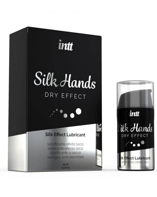 

Интимный гель на силиконовой основе, Intt Silk Hands, 15 мл