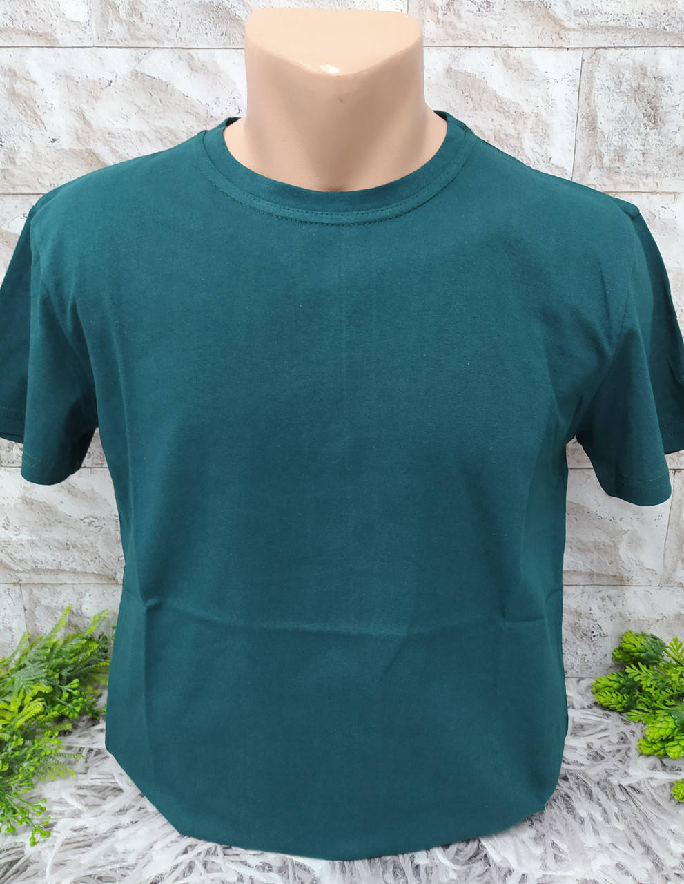 

Футболка мужская 3XL (р.52-54) 100% хлопок однотонная 560