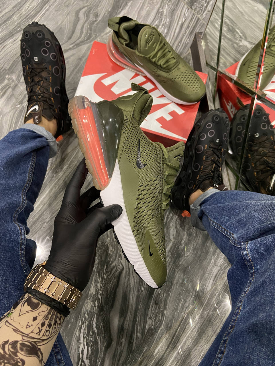 

Кроссовки / кеды Nike Air Max 270 Green (Зеленый), Зелёный