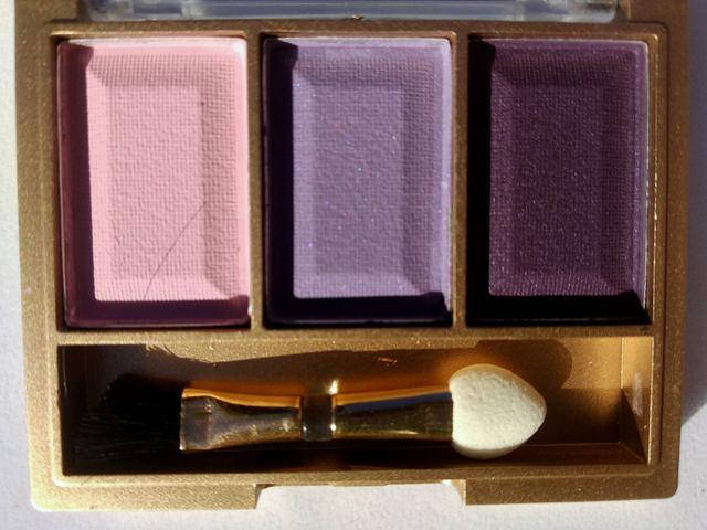 

Тени для век тройные перламутровые Romance Eyeshadow Y-33, № 007