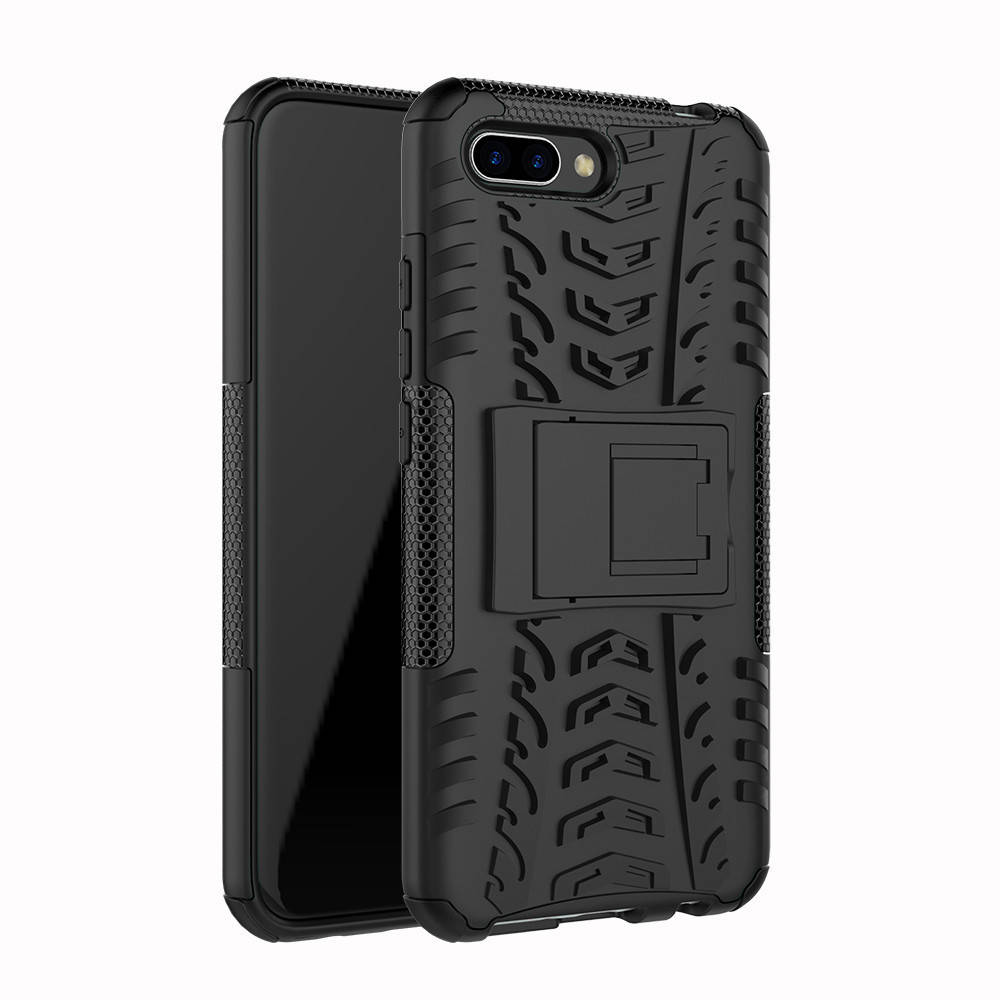 

PC + TPU чехол Armor для Honor 10 (8 цветов) чёрный
