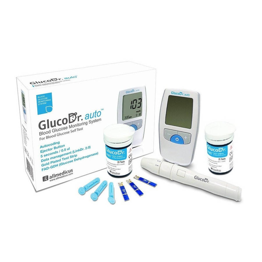 

Глюкометр GlucoDr. auto AGM 4000 (50 тест-полосок в наборе)
