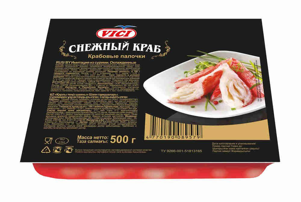

Крабовые Палочки Снежный Краб Vici 500 гр