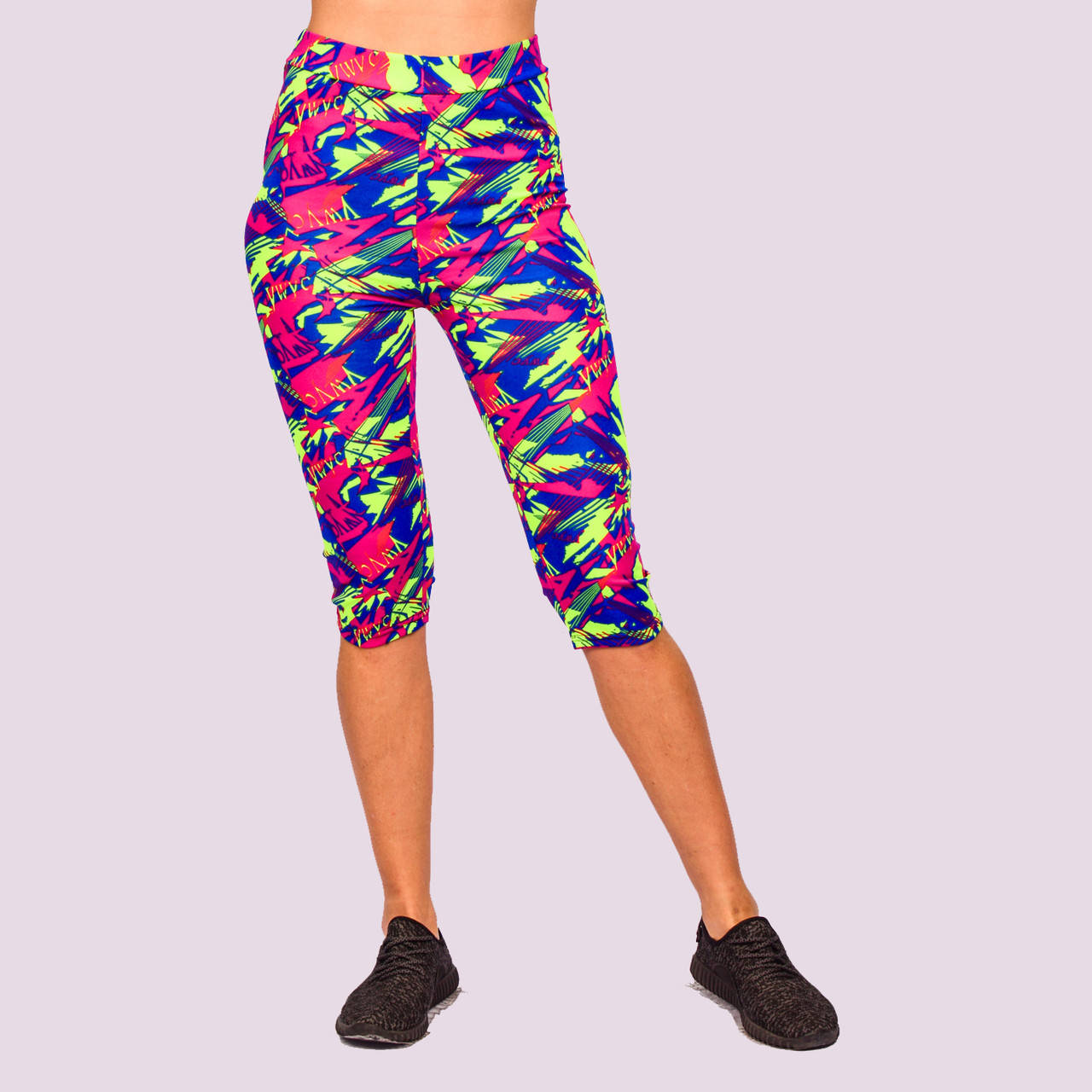 

Яркие женские бриджи для фитнеса Ира 061-2 2XL. Размер 42-44.