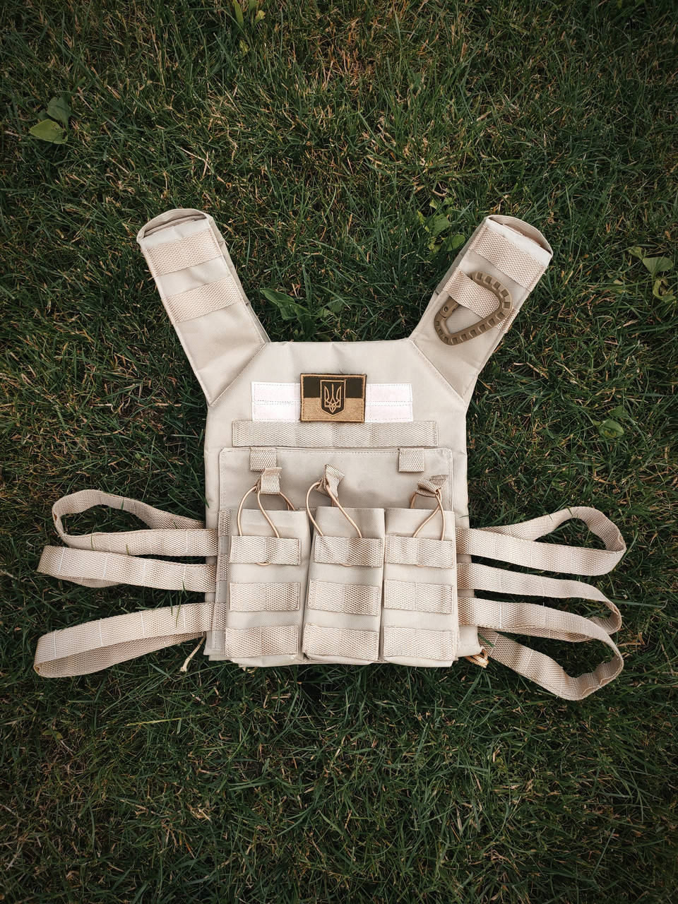 

Плитоноска разгрузочный жилет песочный