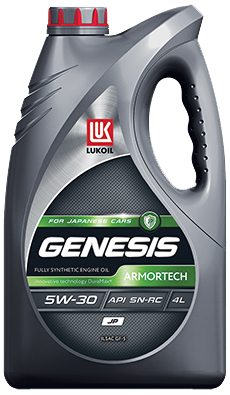 

Масло Лукойл Genesis Armortech JP 5W30 4л синтетическое для японских автомобилей