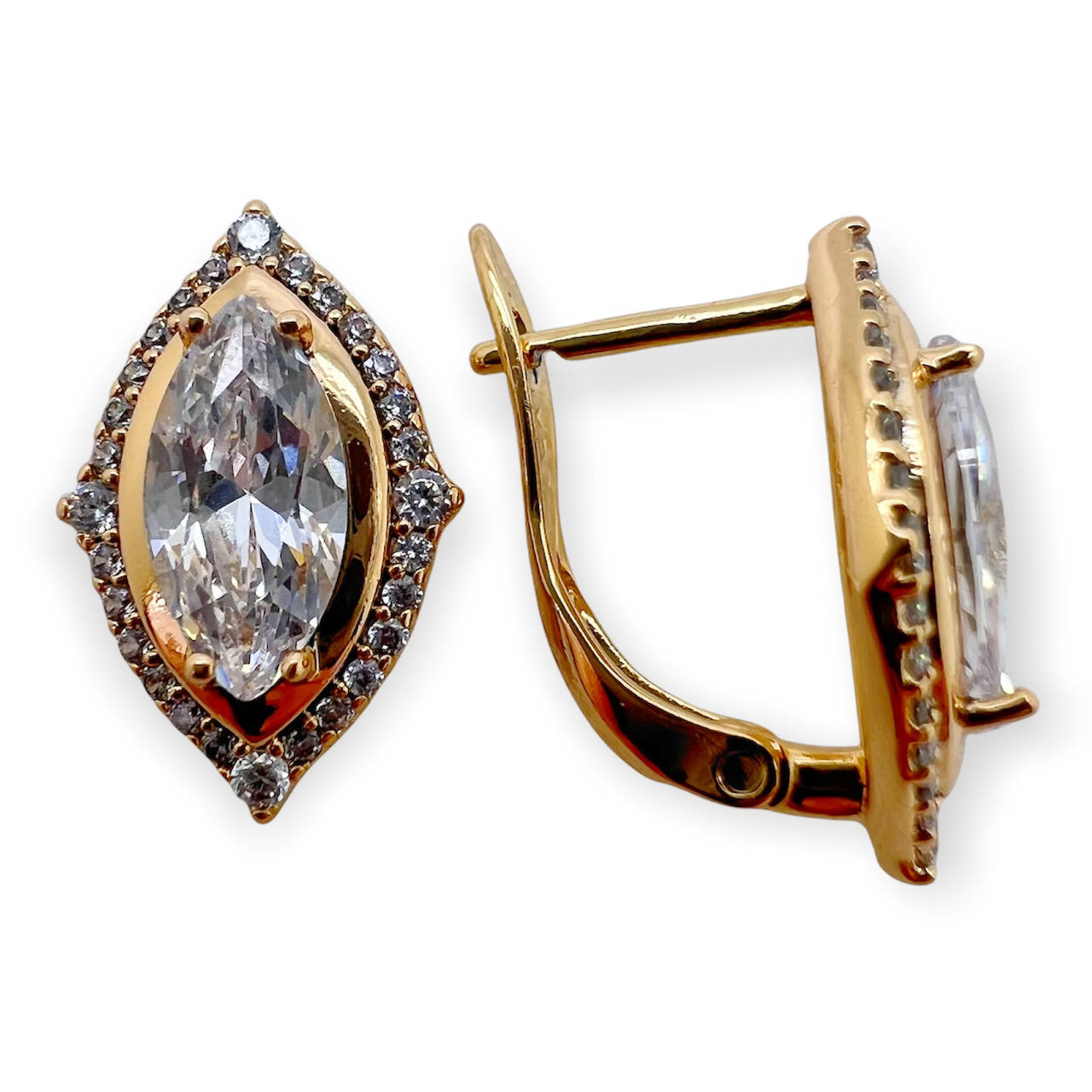 

Женские серьги xuping. 18k