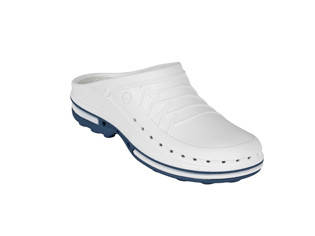 

Обувь медицинская Wock, модель CLOG02 (сине - белые), по предоплате, Синий