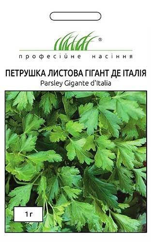 

Семена Петрушка Гигант де Италия листовая 1 г