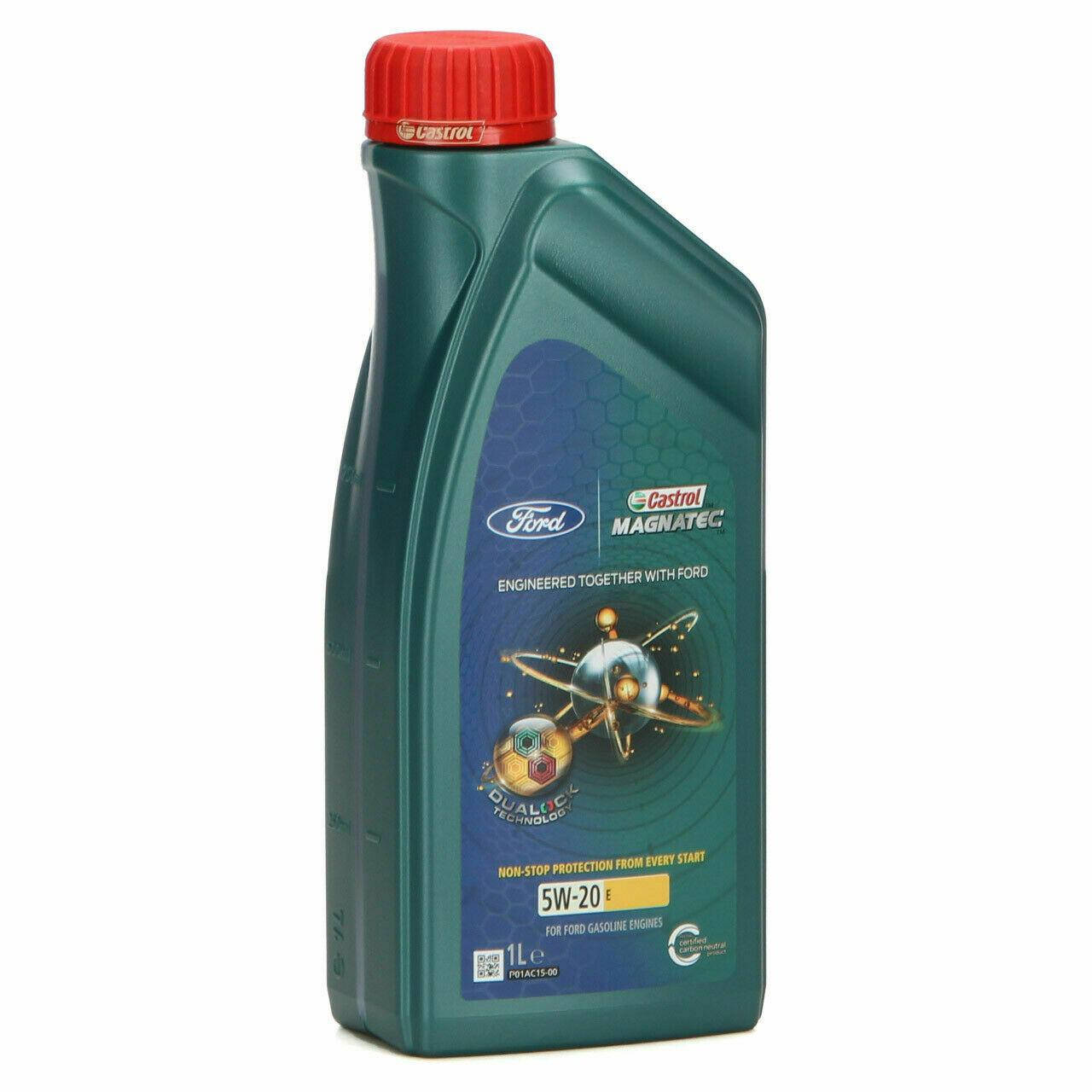 

Оригинальное моторное масло Castrol Magnatec E 5W-20 1 л. Ford WSS-M2C 948-B 15D63B