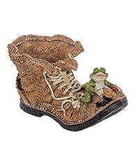 

Садовое кашпо "Старый Башмак" (Sealmark)из полистоуна, Разные цвета