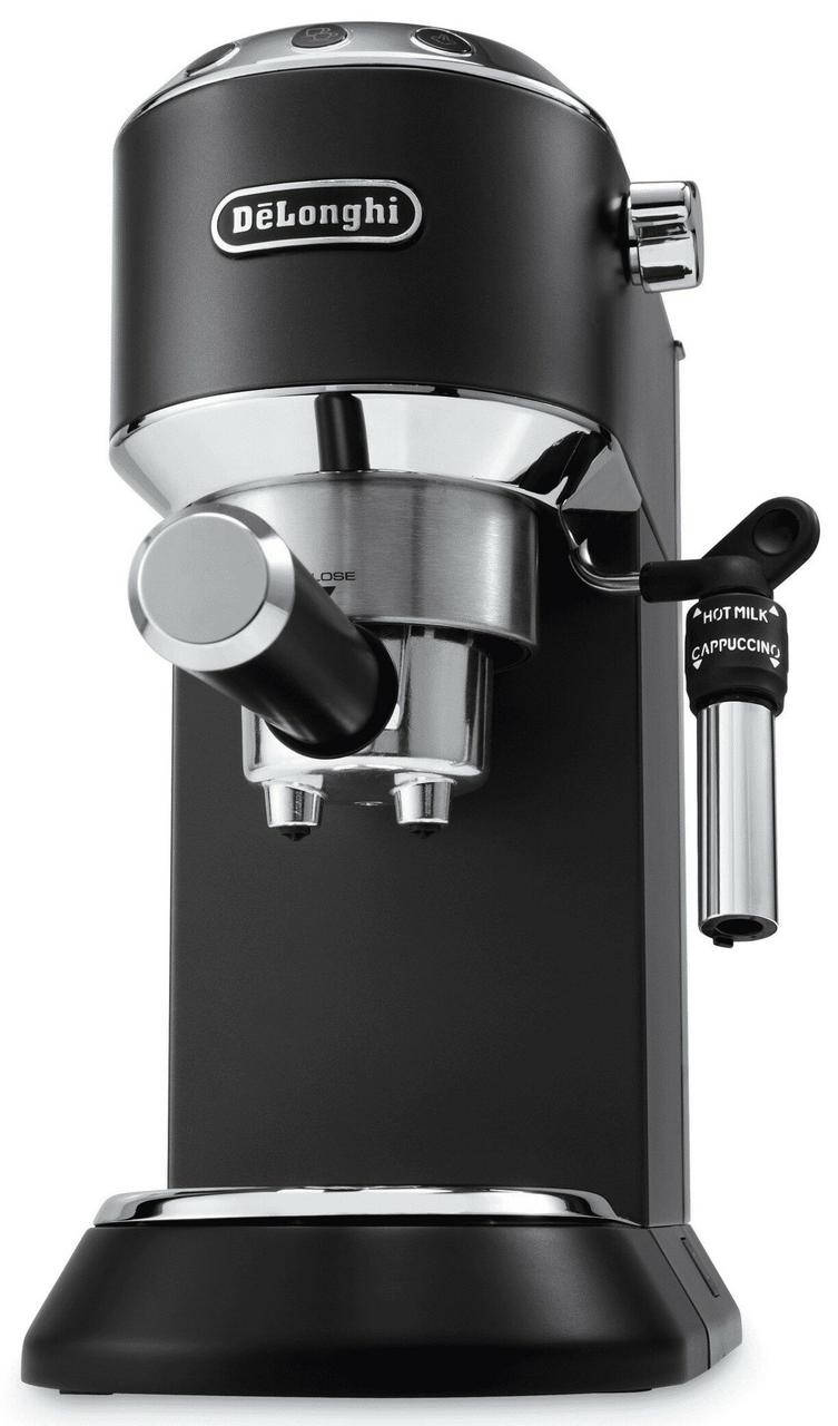 

Рожковая кофеварка эспрессо DELONGHI Dedica Style EC685.BK