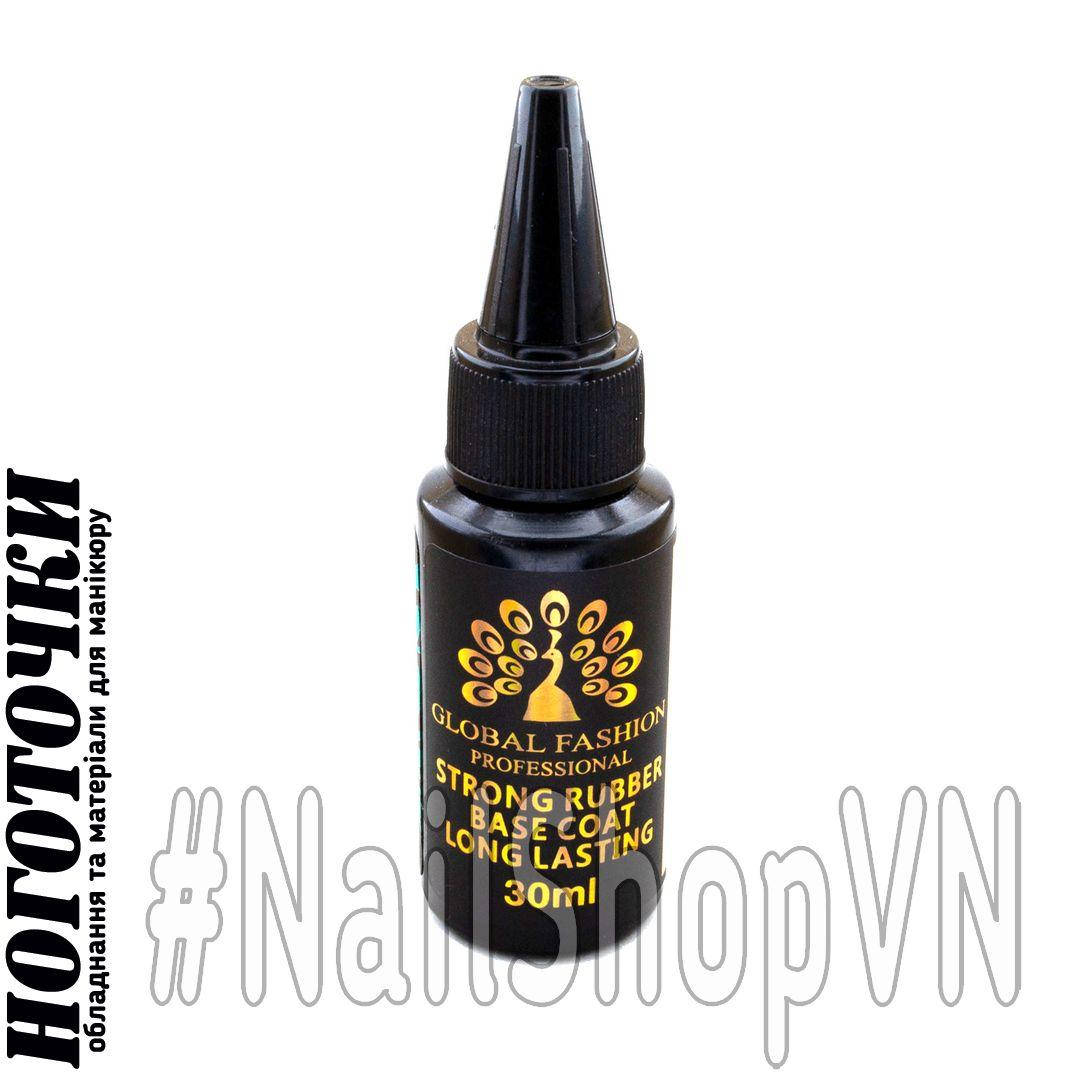 

Базовое покрытие Global Fashion Strong Rubber Base Coat Long Lasting 30ml