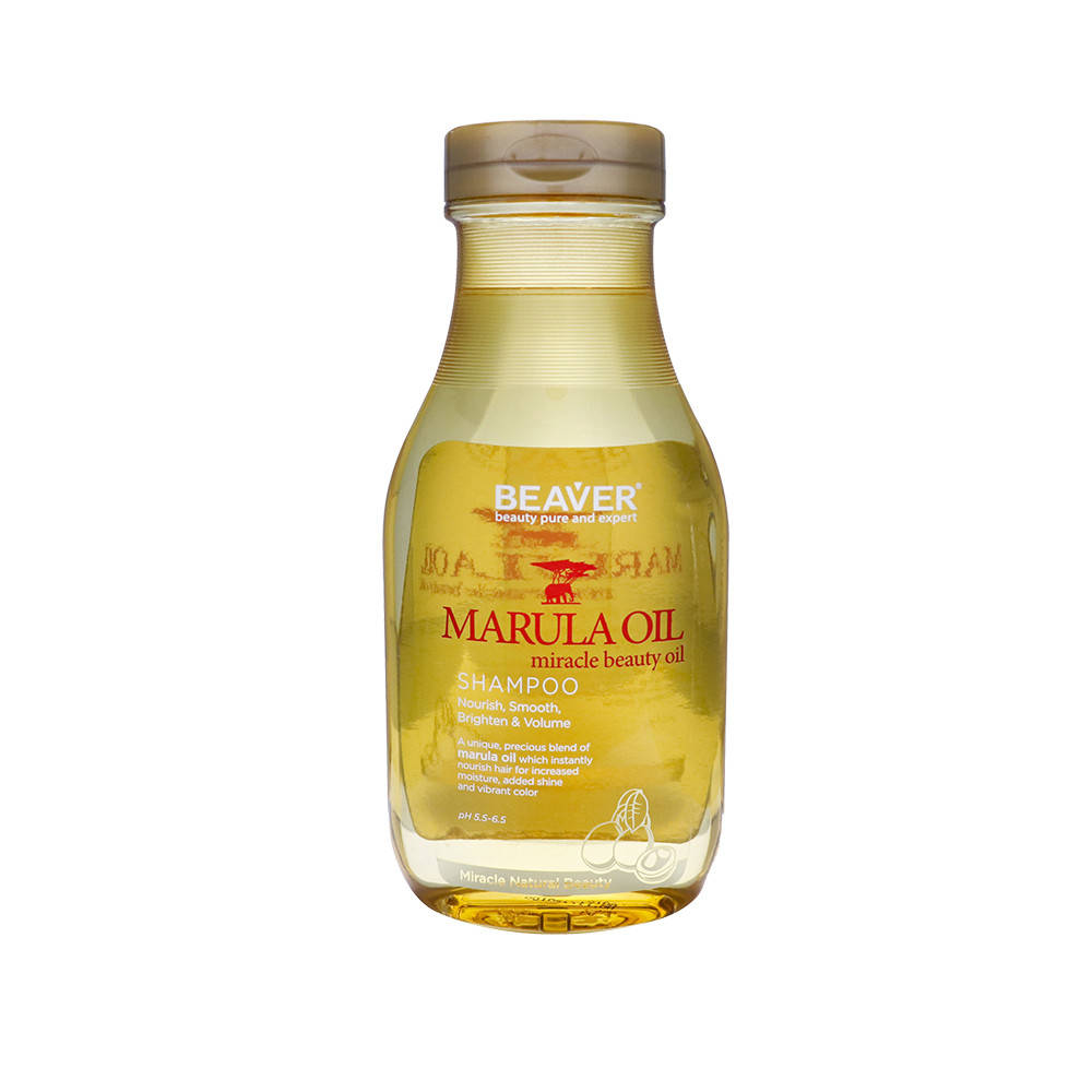 

Питательный шампунь для сухих волос с маслом марулы Beaver Shampoo Marula Oil 350 мл
