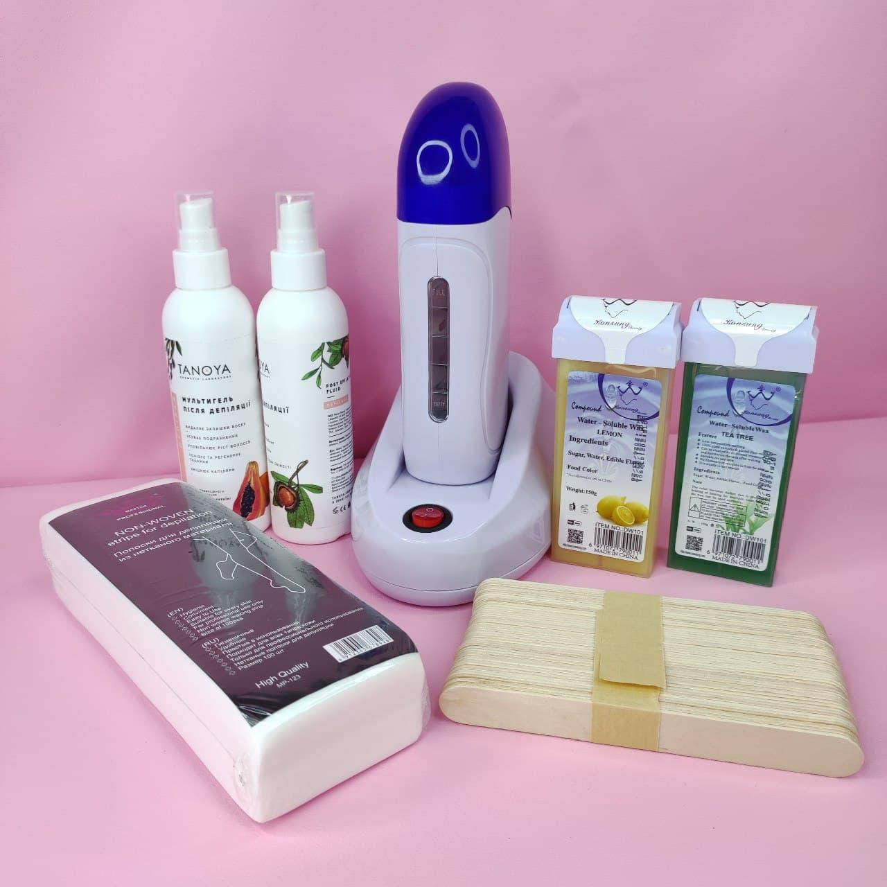 

Стартовый набор для Депиляции (Воскоплав, кассеты, крем до и после Депиляции)