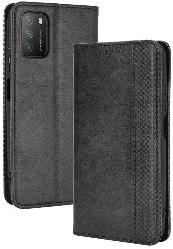 

Чехол книжка RetroLine Xiaomi Poco M3 (Сяоми Поко М3), Черный