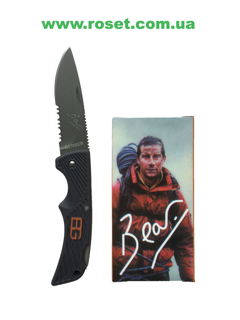 

Карманный складной нож Gerber Bear Grylls Compact Scout, Черный