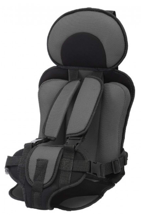 

Автокресло бескаркасное детское Child Сar Seat цвет серый! Наличие