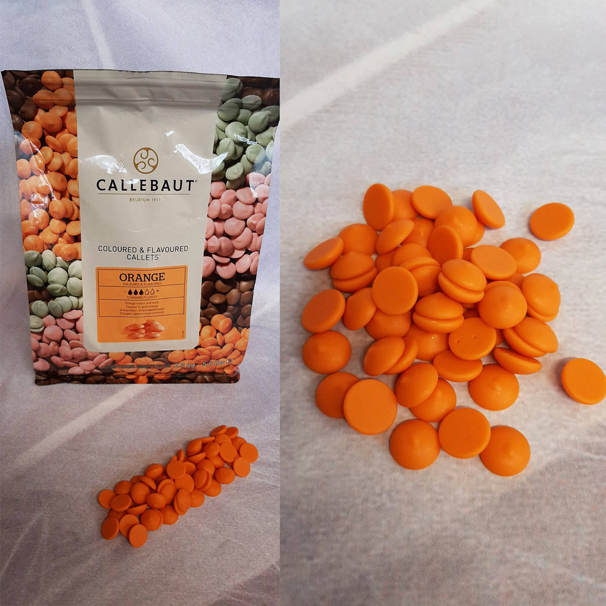 

Бельгийский шоколад ОРАНЖ, ORANGE Barry Callebaut (Барри Каллебаут), 100гр