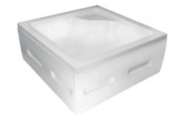 

Душевой квадратный акриловый поддон IGOR 90х90х35 BESCO PMD PIRAMIDA с сидением и ножками, Белый