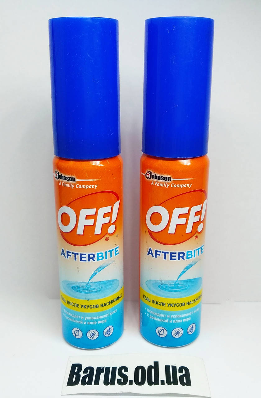 

Спрей гель после укусов насекомых ОФФ OFF! 25 мл
