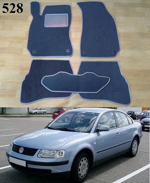 

Ворсовые коврики на Volkswagen Passat B5 '96-01