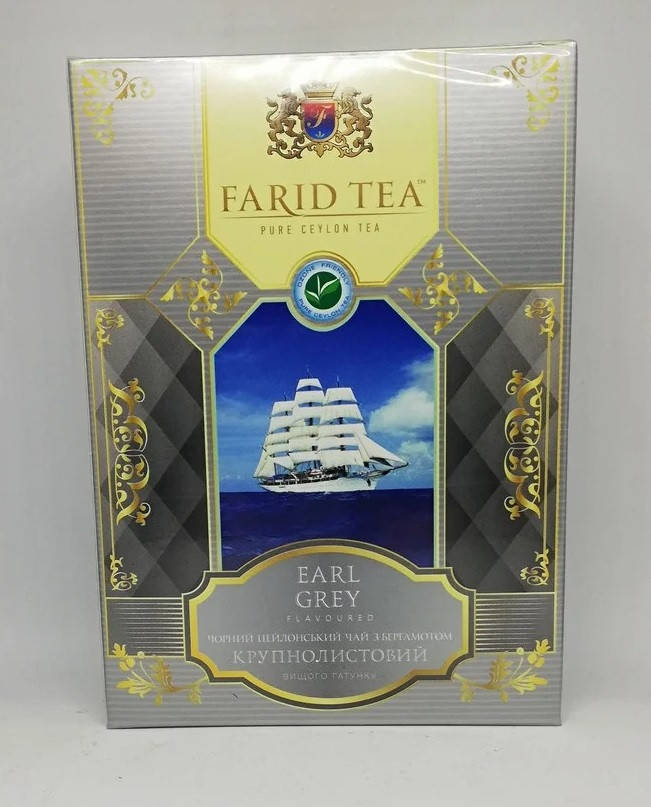 

Чай черный листовой Farid Tea Эрл Грей 100 гр.