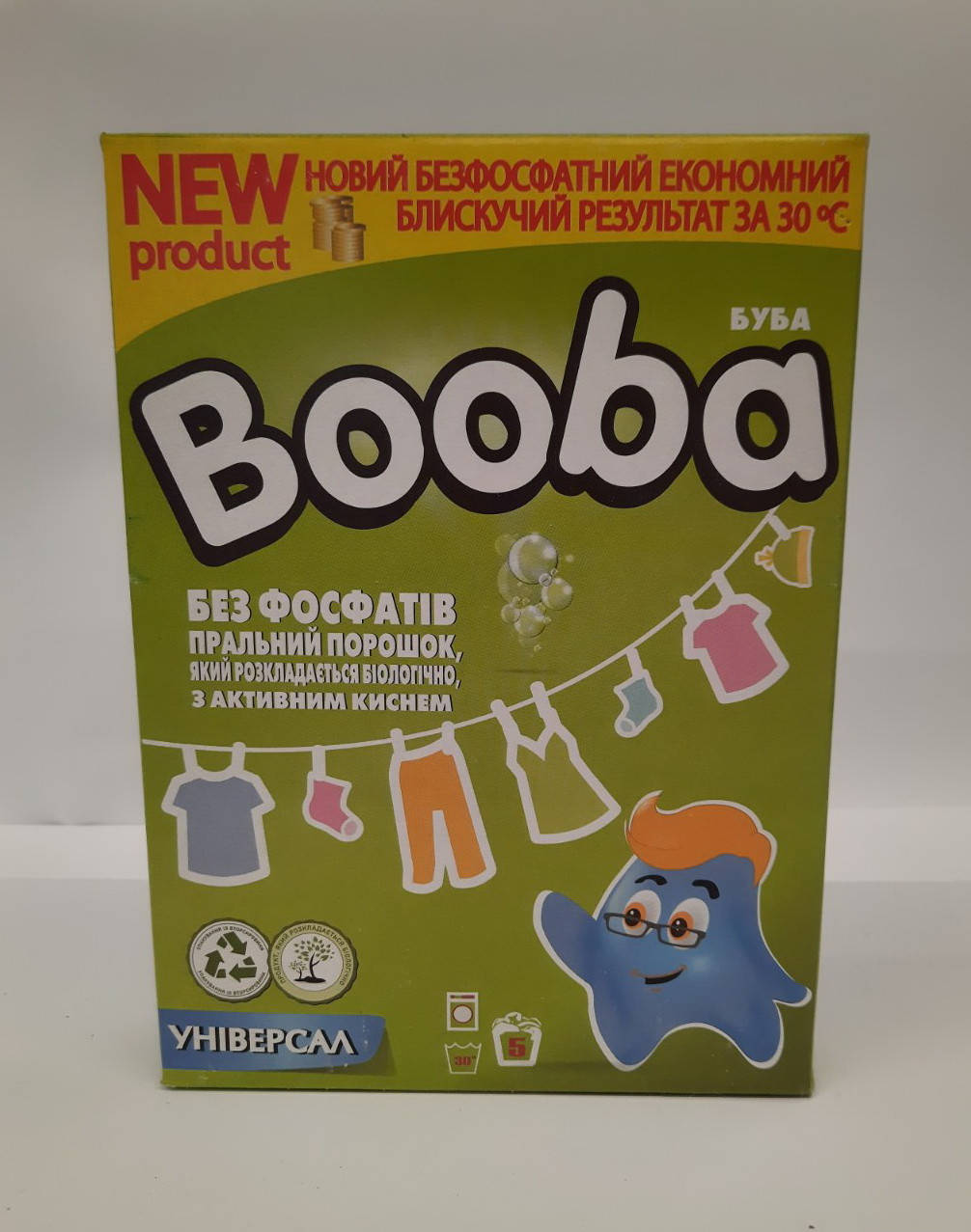 

Стиральный порошок 350 г BOOBA Универсал