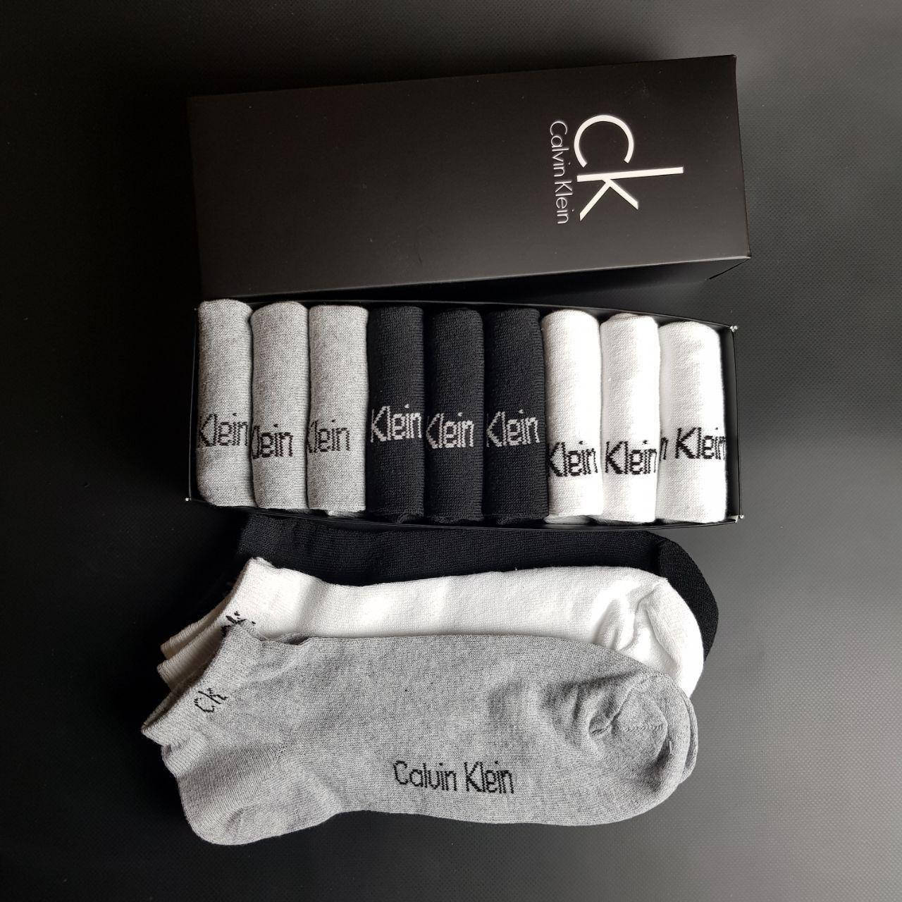 

Набор мужских носков Calvin Klein 9 пар. Келвин кляйн хлопок