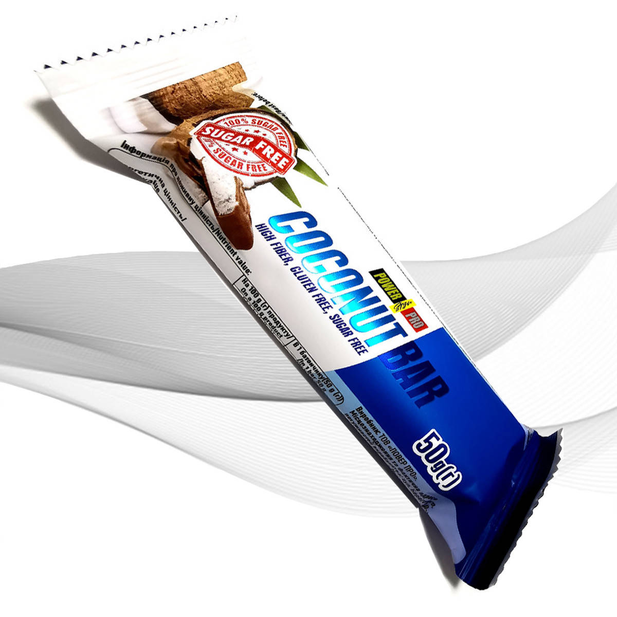 

Батончик Power Pro Coconut 50g без сахара