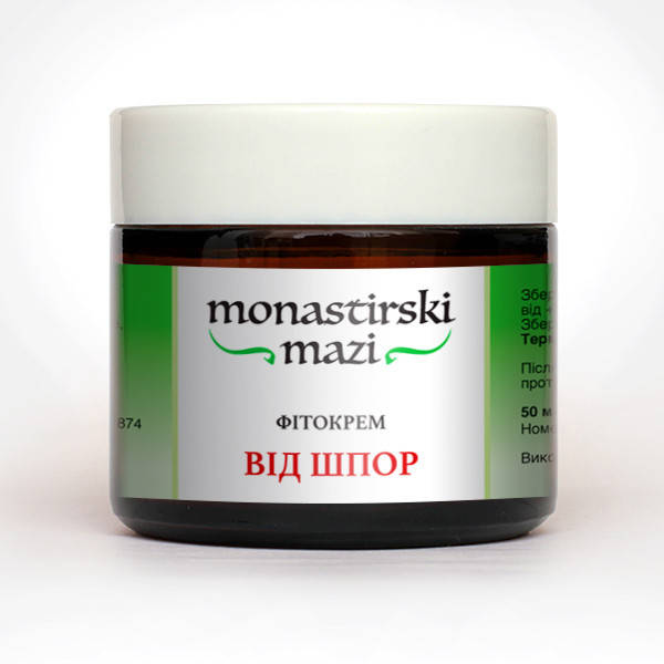 

Крем Монастырский От шпор 30г.