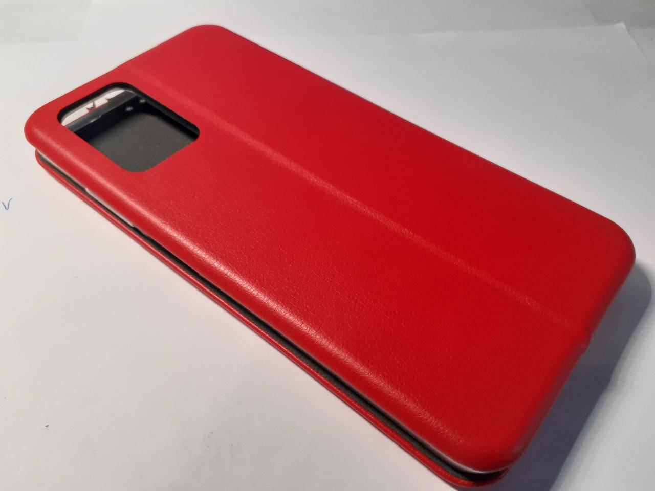 

Чехол книжка Xiaomi Redmi 10 крансый \ Чехол книжка для Xiaomi Redmi 10 красный (книжка чехол на магните)